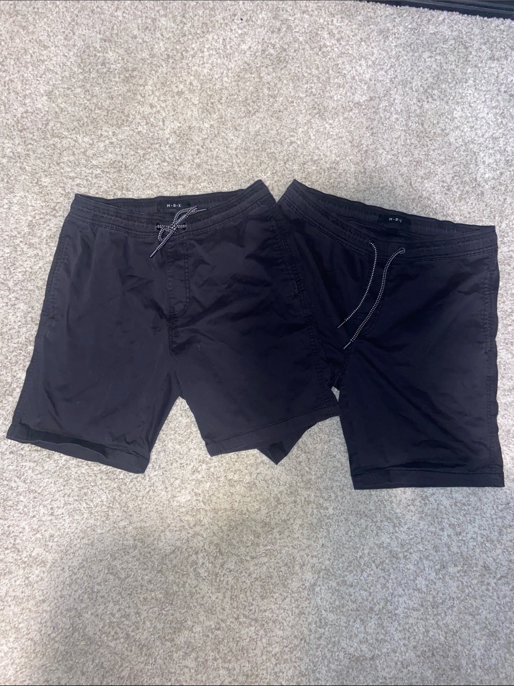 M.B.X Black Active Zip Hoodie - Size S